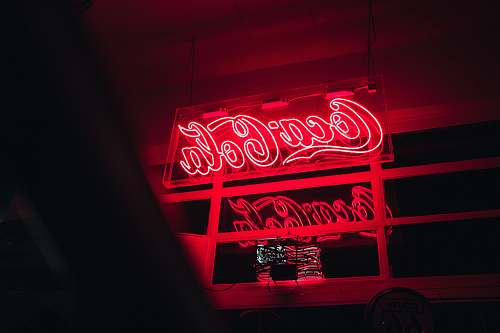 drink Coca-Cola LED signage beverage