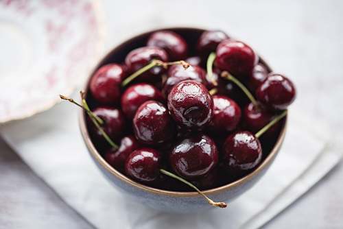 fruit close-up photography of cherry fruits cherry