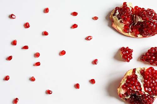 fruit closeup photo of sliced pomegranate fruit pomegranate