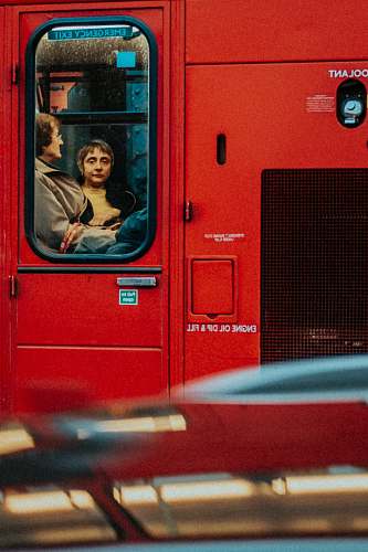 person red truck people