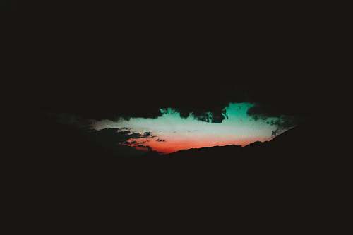 cloud  red