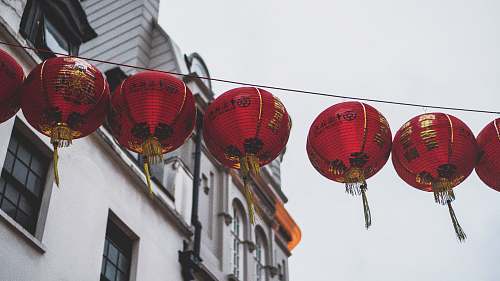 lamp red japanese hanging lanterns london