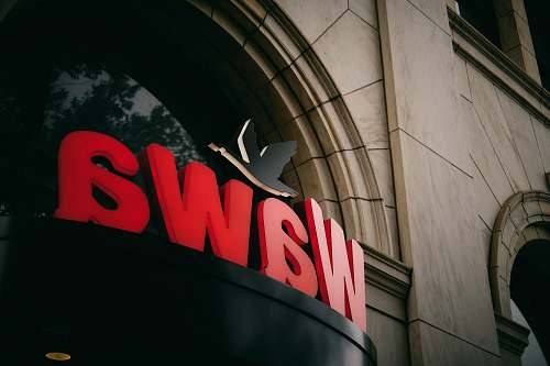 symbol Wawa sign on wall trademark