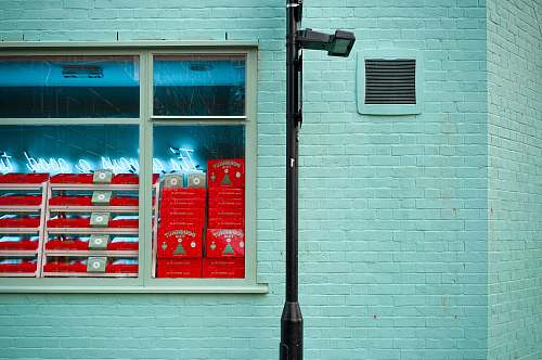 brick black steel pole shop