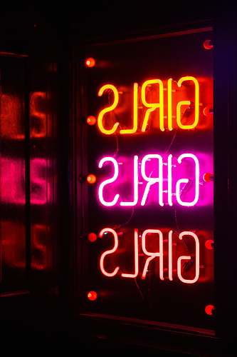 neon Girls neon light signage united kingdom