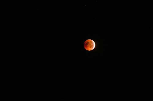 night full moon space