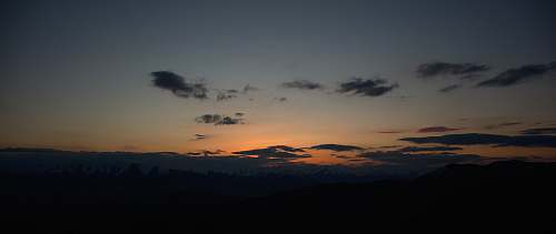 sky clear blue sky dusk