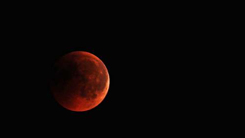 moon red blood moon lunar eclipse