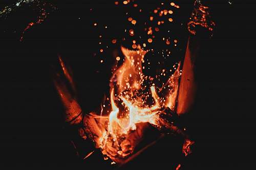 fire bonfire fireworks