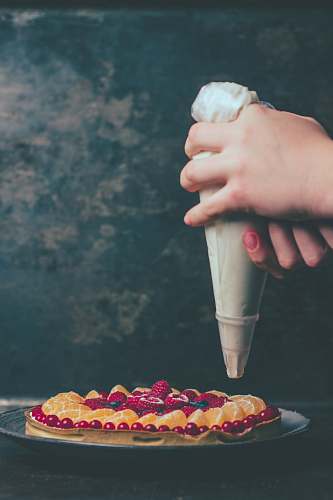 people person holding icing pack human