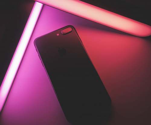 electronics black iPhone 7 plus mobile phone