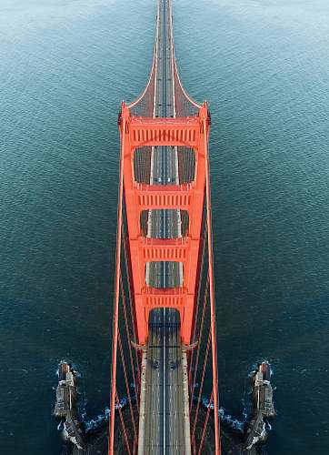 architecture aerial photo of Golden Gate Bridge during daytime california