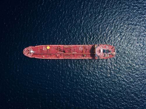 ship aerial photography of tanker ship boat