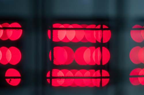 bomb bokeh photography of red lights weaponry