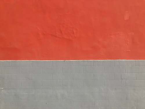 apparel gray and orange painted wall wall
