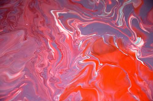 art pink and gray abstract painting paint
