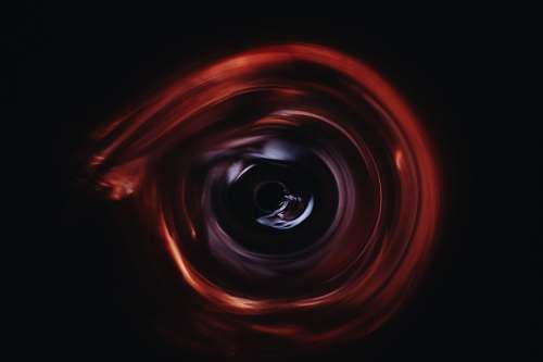 abstract red and black abstract digital wallpaper circle