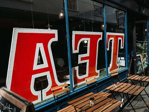 transportation red and white tea wall sticker sign vehicle
