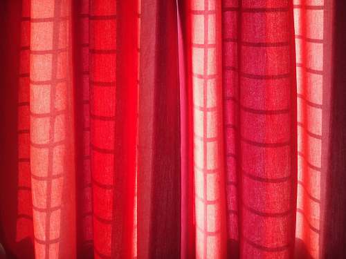 curtain red curtain #curtains#pattern#red#lights#room#window