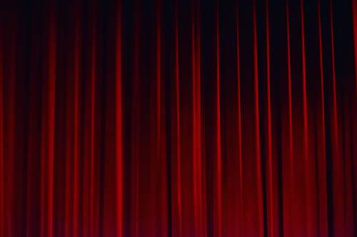 theatre red curtain curtain