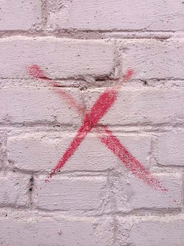wall red graffiti architecture