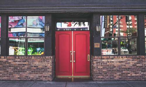 door red wooden panel doors las vegas