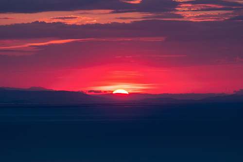 sky sunset scenery photography sunset