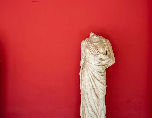 athens woman statue greece