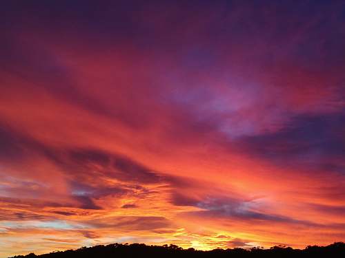 sunrise photo of clouds during golden hour sunset