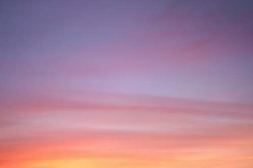 sunset pink, yellow, and purple cloudy sky sunset sky