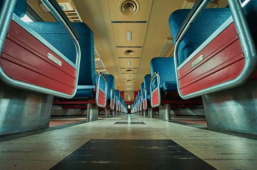 transportation bus interior train