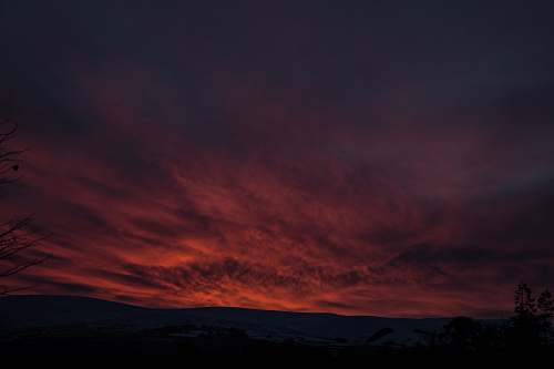 sky cloudy sky during dusk sunrise