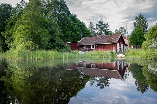 house red barn cottage