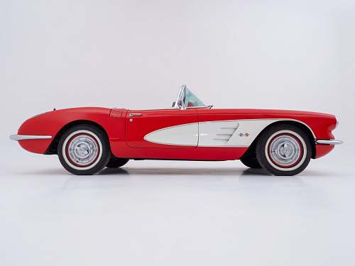 machine red coupe wheel