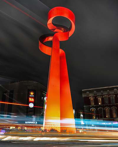 architecture time lapse photo of building building