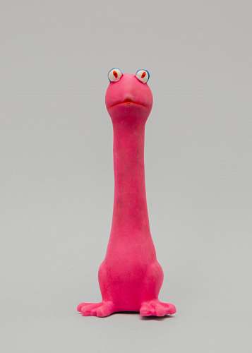 red pink frog toy unporn