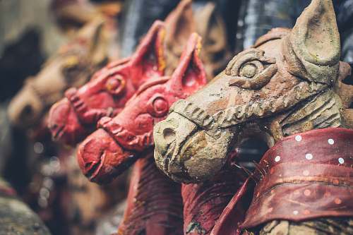 horse close-up photo of horse statues art