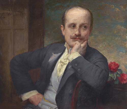 Adolfo Müller-Ury Self-portrait 1933