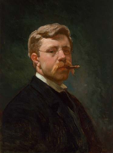 Frank Duveneck Self-Portrait c. 1890