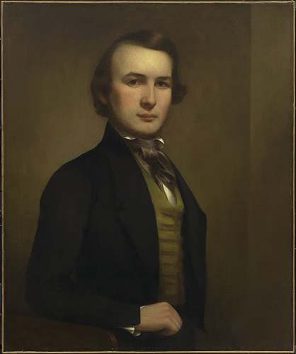 George Henry Durrie Self-Portrait 1843
