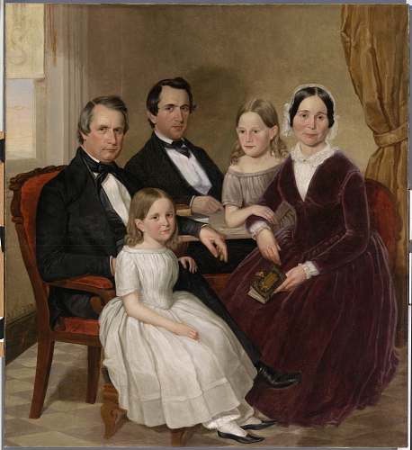 William Jervis Hough and Family c. 1852-1853