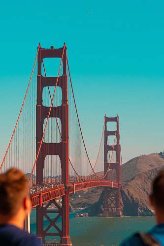 human Golden Gate Bridge, San Francisco bridge