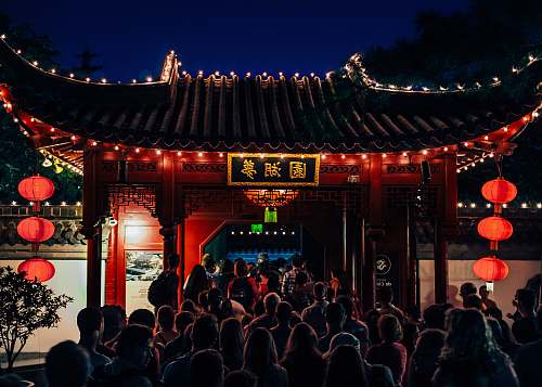 human group of person gather in an event outside person