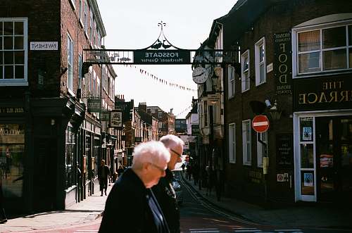 person man walking on Fossgate street human