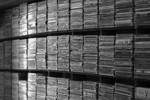 book assorted DVD case lot grey