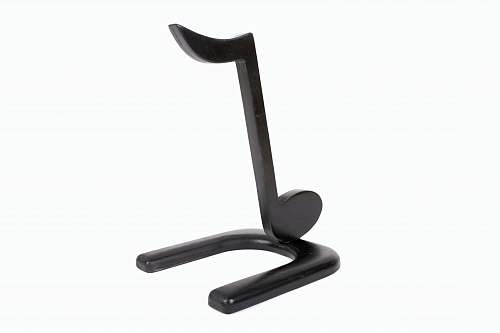 lighting black music clef stand shop