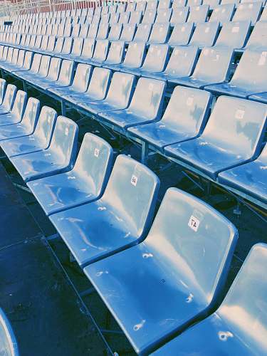 furniture empty gang chairs nature