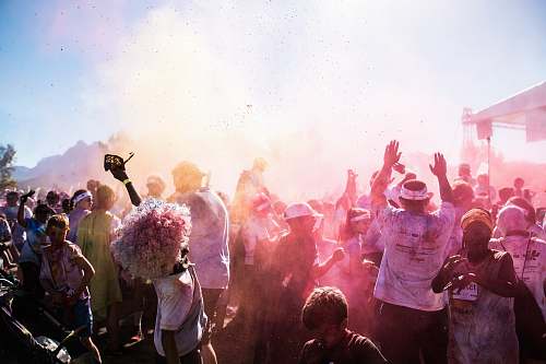 people people dancing under blue sky during daytime human