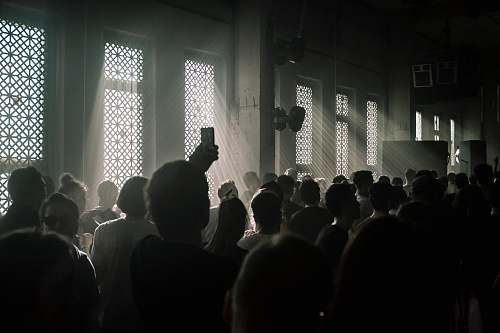 moscow people standing inside dark room russia