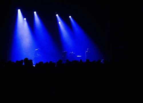 lighting person performing stage stage
